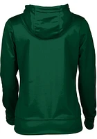 ProSphere Ohio Bobcats Womens Green Solid Hooded Sweatshirt