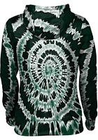 ProSphere Ohio Bobcats Womens Green Tie Dye Hooded Sweatshirt