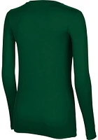 ProSphere Ohio Bobcats Womens Green Solid LS Tee