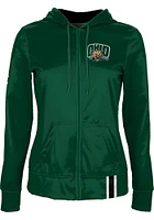 ProSphere Ohio Bobcats Womens Green Solid Light Weight Jacket