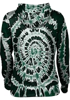 ProSphere Ohio Bobcats Womens Green Tie Dye Light Weight Jacket