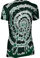 ProSphere Ohio Bobcats Womens Green Tie Dye Short Sleeve T-Shirt