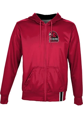 ProSphere Miami RedHawks Mens Red Solid Light Weight Jacket