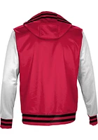 ProSphere Miami RedHawks Mens Red Letterman Long Sleeve Hoodie