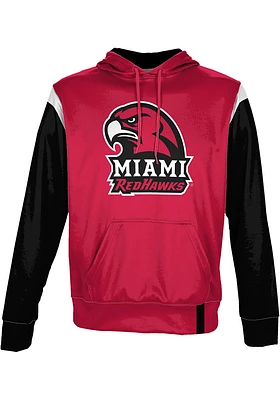 ProSphere Miami RedHawks Mens Red Tailgate Long Sleeve Hoodie