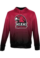 ProSphere Miami RedHawks Mens Red Zoom Long Sleeve Hoodie