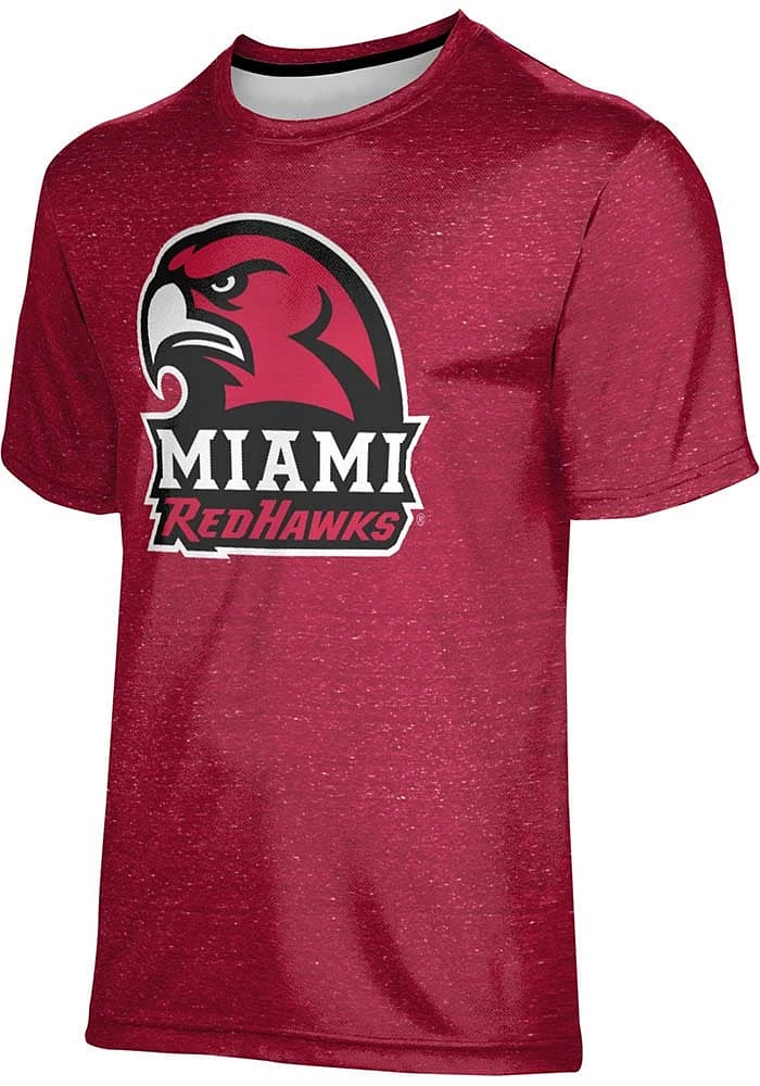 ProSphere Miami RedHawks Red Heather Short Sleeve T Shirt