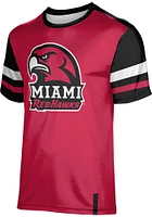 ProSphere Miami RedHawks Red Old School Short Sleeve T Shirt