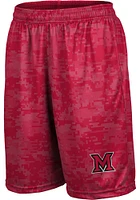 ProSphere Miami RedHawks Mens Red Digital Shorts