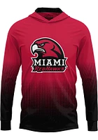 ProSphere Miami RedHawks Mens Red Hex Pro Long Sleeve Hoodie