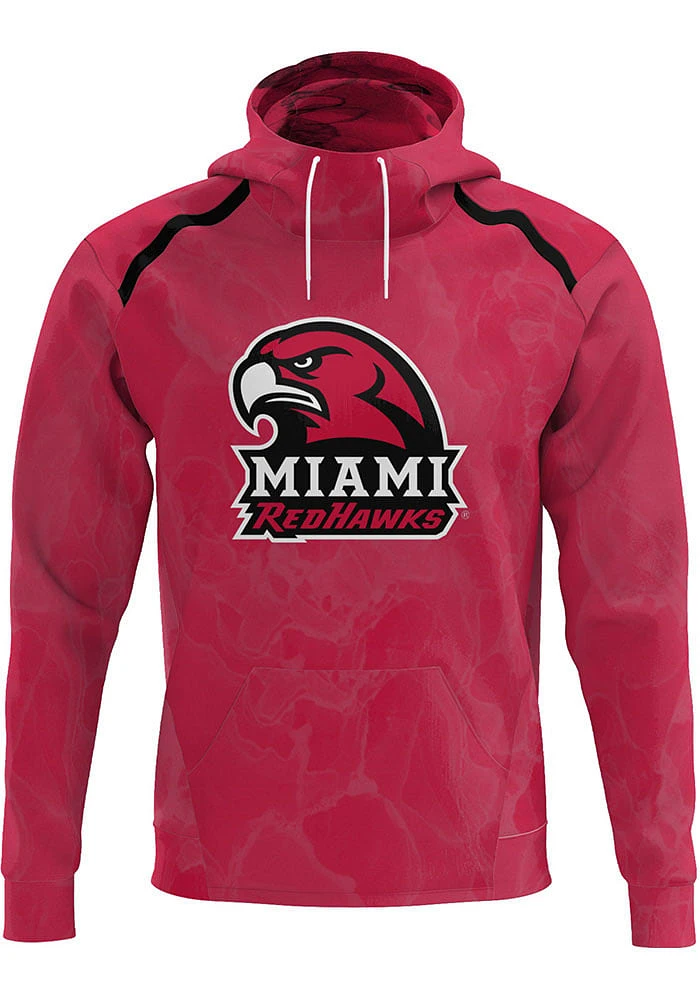 ProSphere Miami RedHawks Mens Red Element Long Sleeve Hoodie