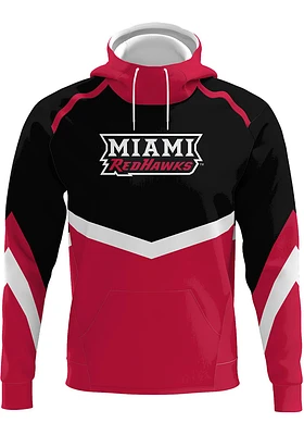 ProSphere Miami RedHawks Mens Red Legacy Long Sleeve Hoodie