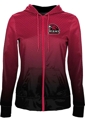 ProSphere Miami RedHawks Womens Red Zoom Light Weight Jacket