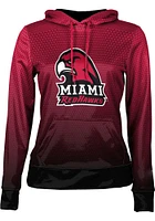 ProSphere Miami RedHawks Womens Red Zoom Hooded Sweatshirt