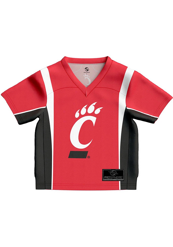 ProSphere Cincinnati Bearcats Toddler Red Rival Football Jersey