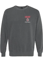 Caden Curry  Rally Ohio State Buckeyes Mens Black NIL Embroidered Long Sleeve Crew Sweatshirt