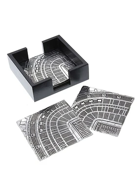 Dallas Cowboys 4 Piece Set Stadium View Coaster