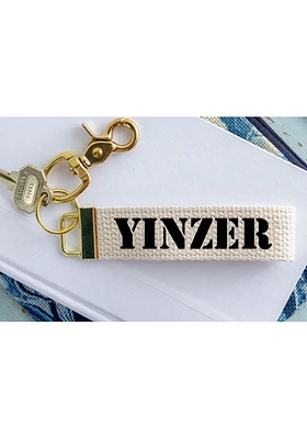 Pittsburgh YINZER Keychain - Gold