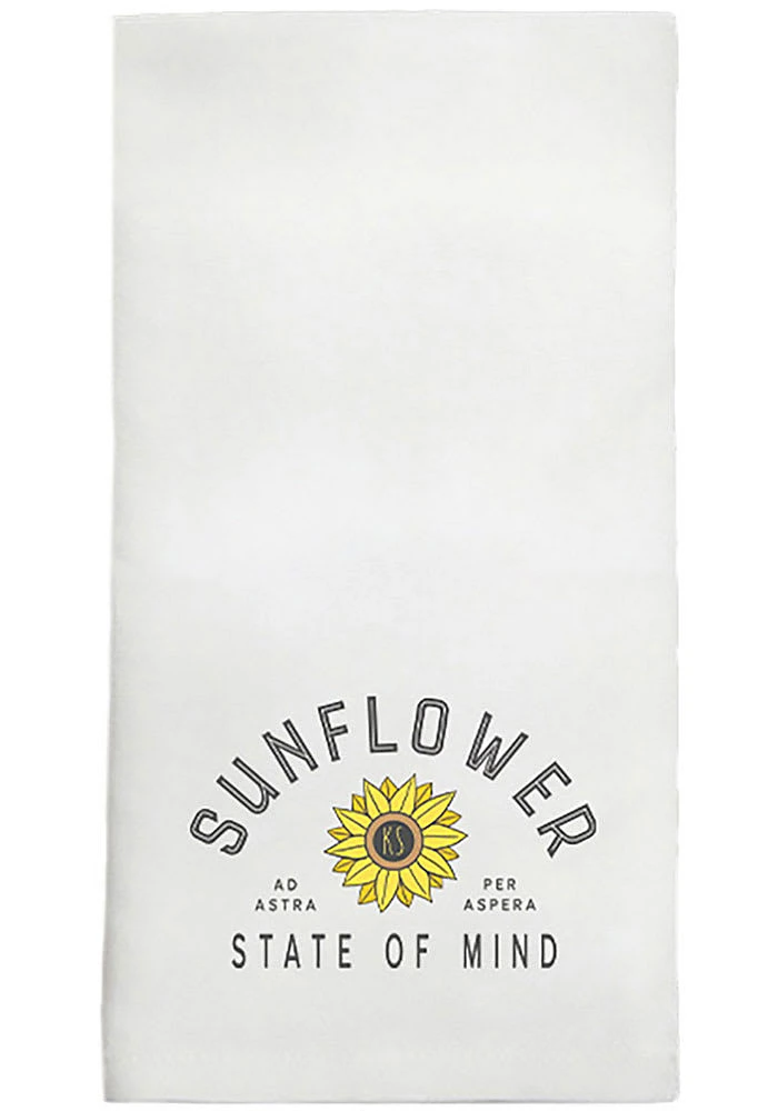 Kansas Sunflower State of Mind Towel