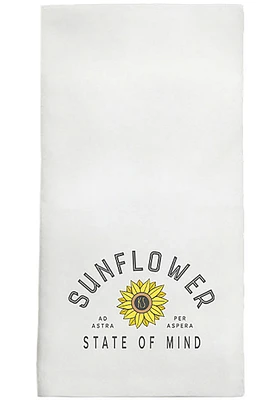 Kansas Sunflower State of Mind Towel