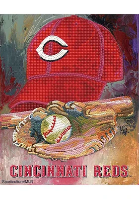 Cincinnati Reds Diamond Painting Craft Kit Puzzle