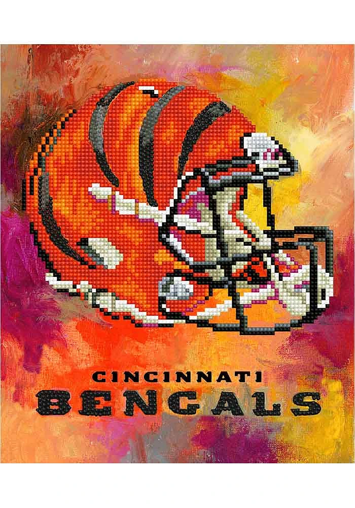 Cincinnati Bengals Diamond Painting Craft Kit Puzzle