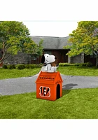 Cincinnati Bengals Orange Outdoor Inflatable Snoopy Doghouse