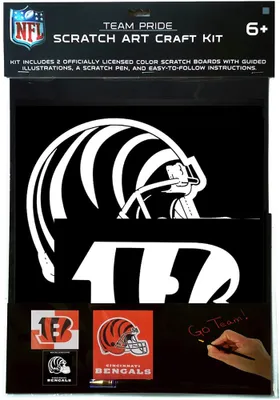 Cincinnati Bengals Scratch Art Puzzle