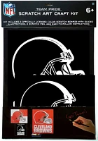 Cleveland Browns Scratch Art Puzzle