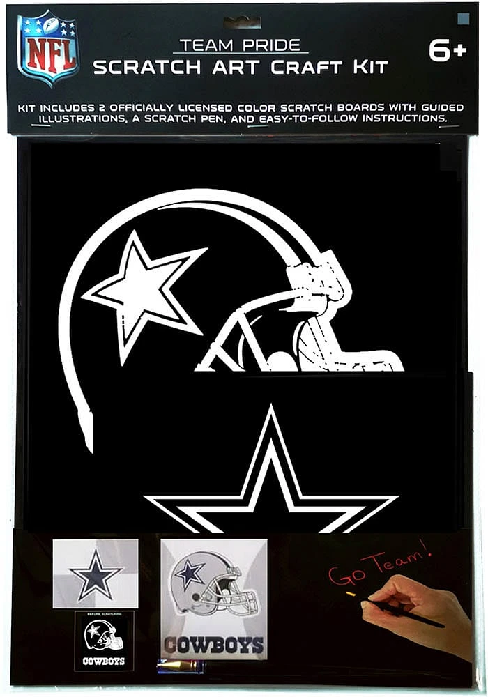 Dallas Cowboys Scratch Art Puzzle