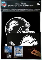 Detroit Lions Scratch Art Puzzle