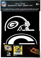 Green Bay Packers Scratch Art Puzzle
