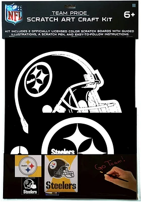 Pittsburgh Steelers Scratch Art Puzzle