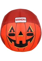 Oklahoma Sooners Crimson Outdoor Inflatable Jack O Helmet