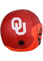 Oklahoma Sooners Crimson Outdoor Inflatable Jack O Helmet