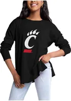 Gameday Couture Cincinnati Bearcats Womens Side Slit Crew Sweatshirt