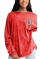 Gameday Couture Ohio State Buckeyes Womens Red Must Have LS Tee