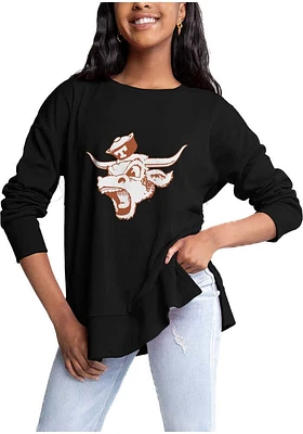Gameday Couture Texas Longhorns Womens Side Slit Crew Sweatshirt