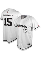 Kory Klingenbeck  Cincinnati Bearcats Mens White NIL Jersey