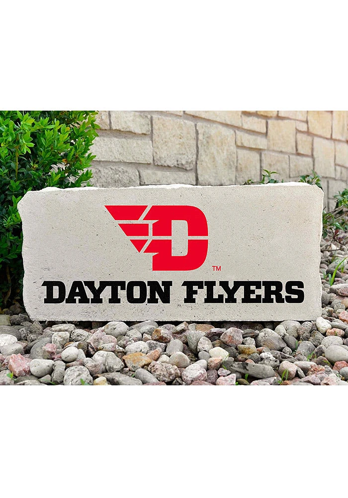 Dayton Flyers 17x7 Inch D Logo Rock