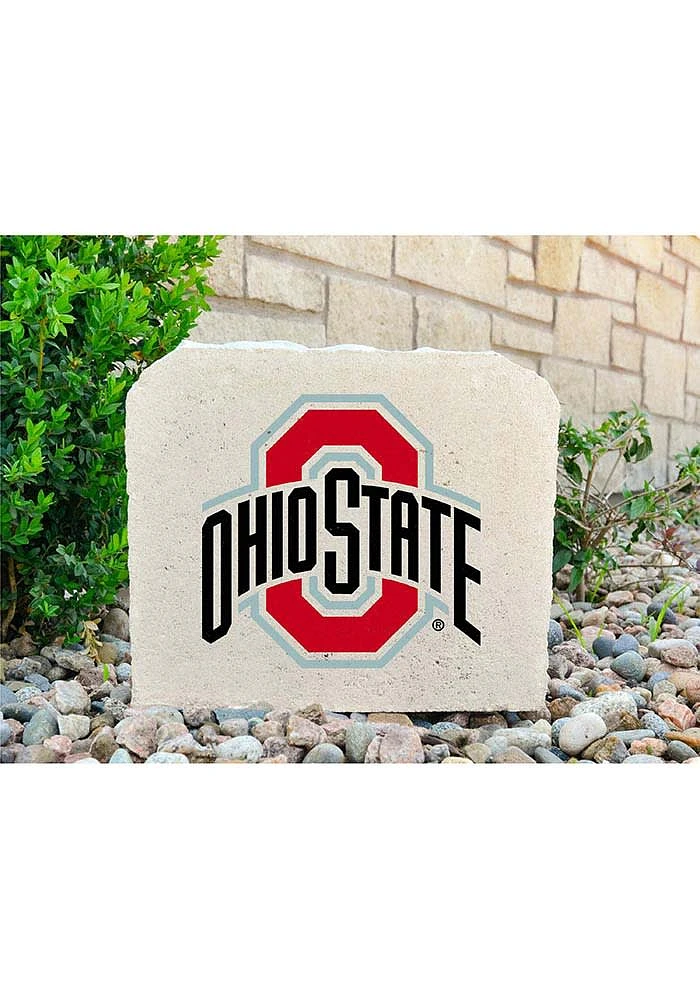 Ohio State Buckeyes 11x9 Inch Logo Rock