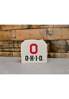 Ohio State Buckeyes 6x5 Inch OHIO Rock