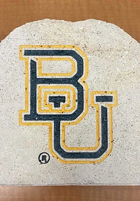 Baylor Bears 7x7 Rock - Gold