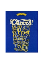 Philadelphia Womens Blue Beer Shape Cheers Short Sleeve T-Shirt
