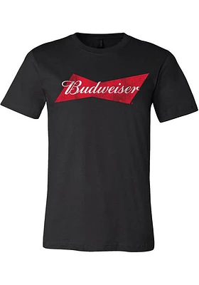 St Louis Black Budweiser Logo Short Sleeve T Shirt