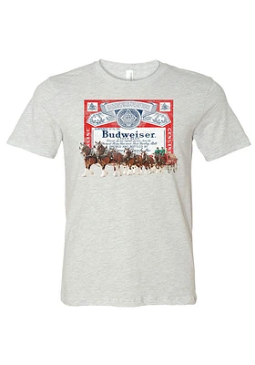 St Louis Grey Clydesdale Logo Short Sleeve T Shirt