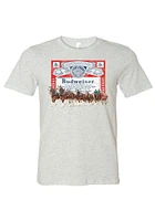 St Louis Grey Clydesdale Logo Short Sleeve T Shirt