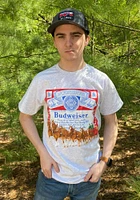 St Louis Grey Clydesdale Logo Short Sleeve T Shirt