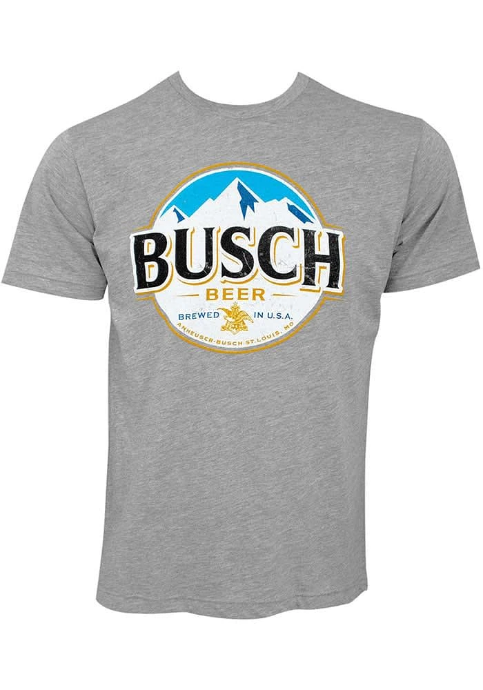St Louis Grey Logo Short Sleeve T Shirt