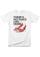 Wizard of Oz Womens White No Place Like Home Design Short Sleeve T-Shirt